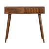 bulk Chestnut Prism Console Table for resale