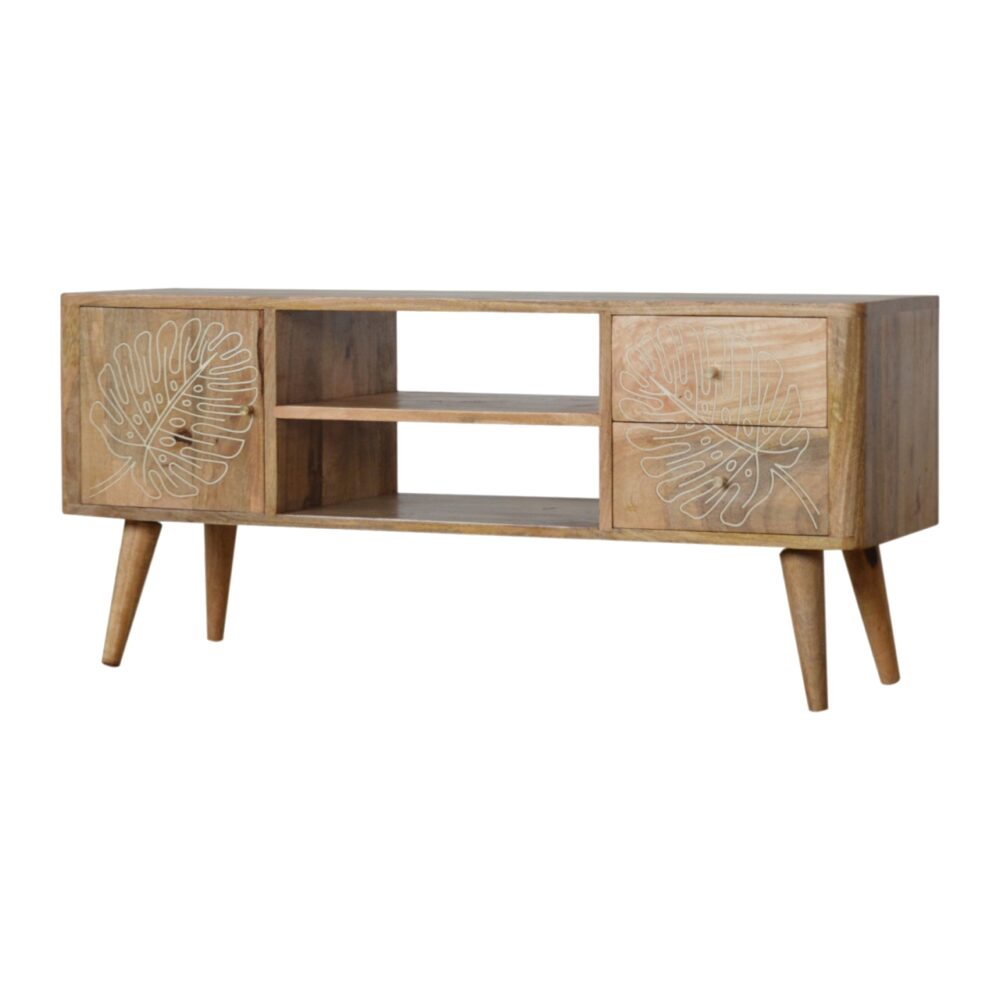 Leaf Resin Entertainment Unit wholesalers