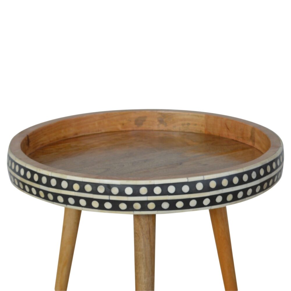 Large Patterned Nordic Style End Table for wholesale