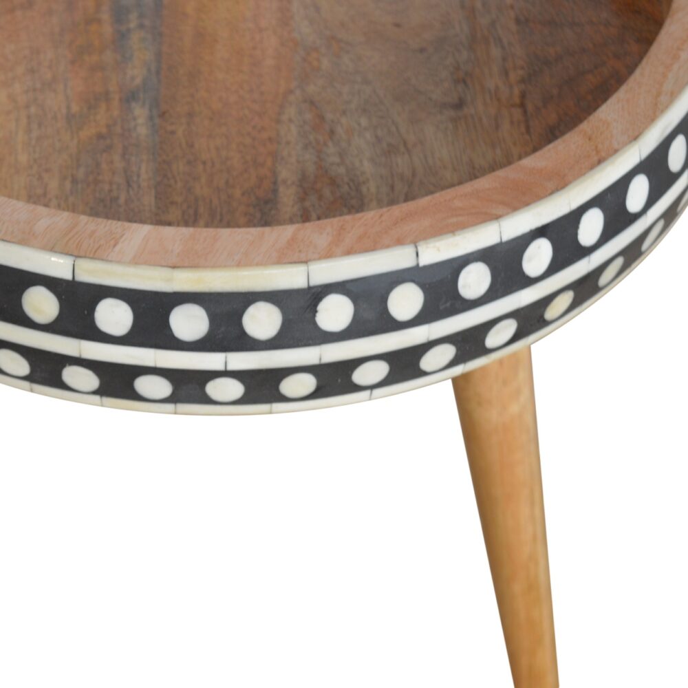 Small Patterned Nordic Style End Table for wholesale
