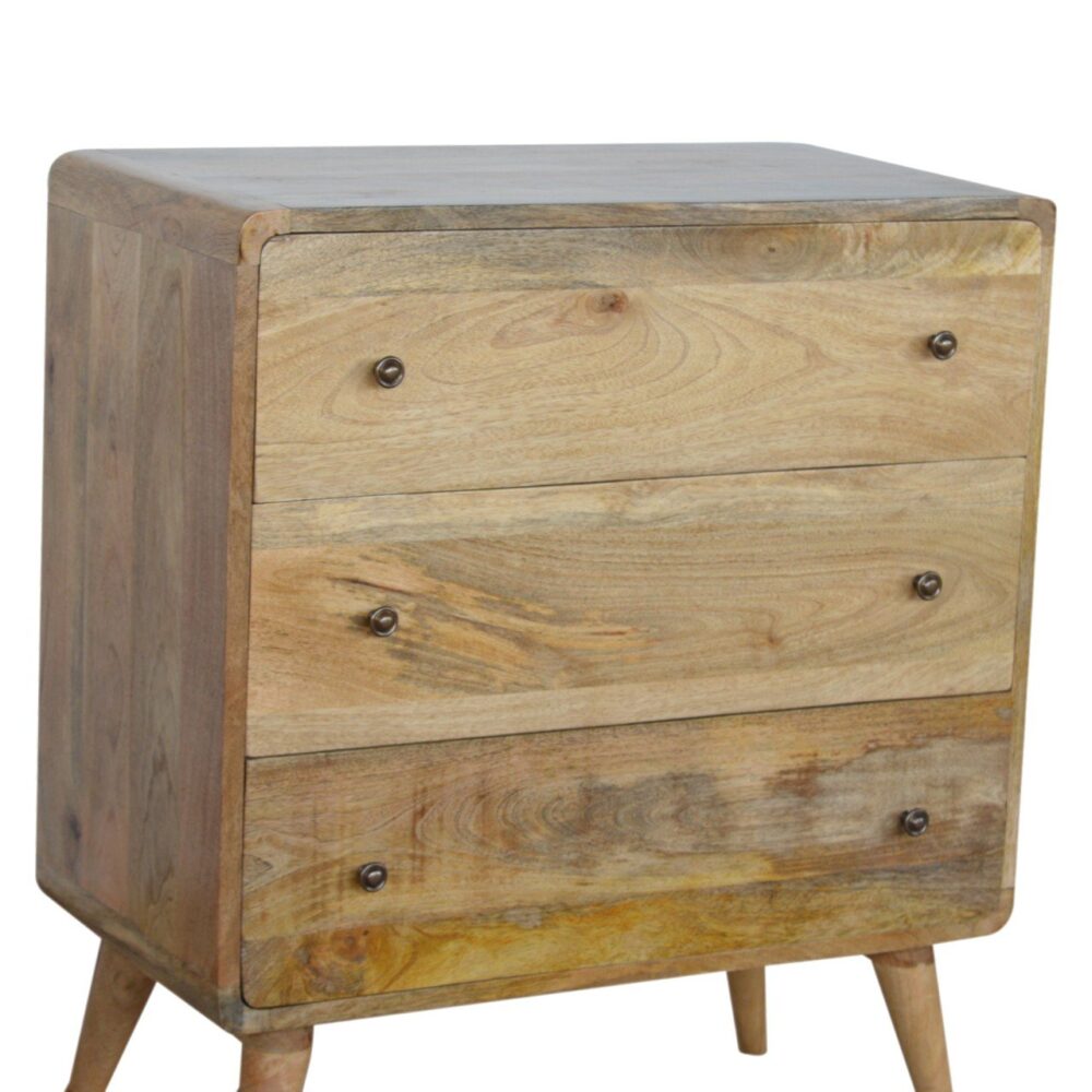 wholesale Curved Oak-ish Chest for resale