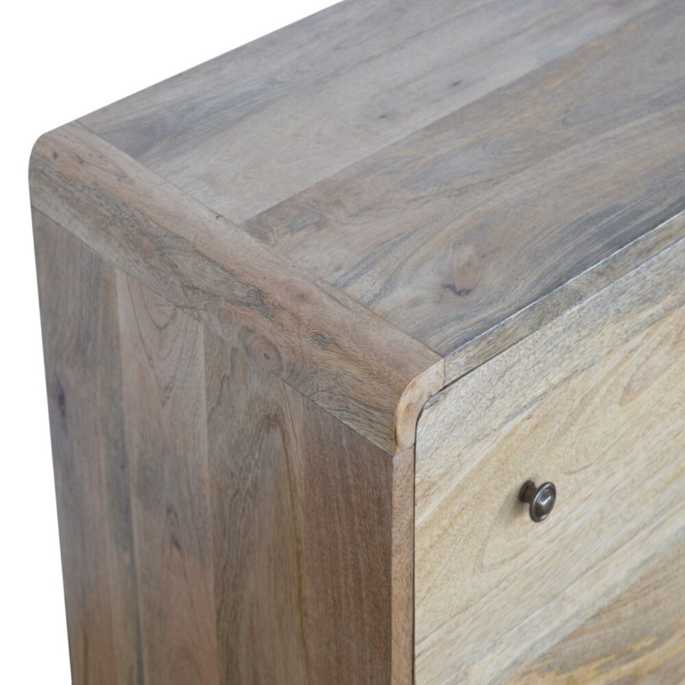 wholesale Curved Oak-ish Chest for resale