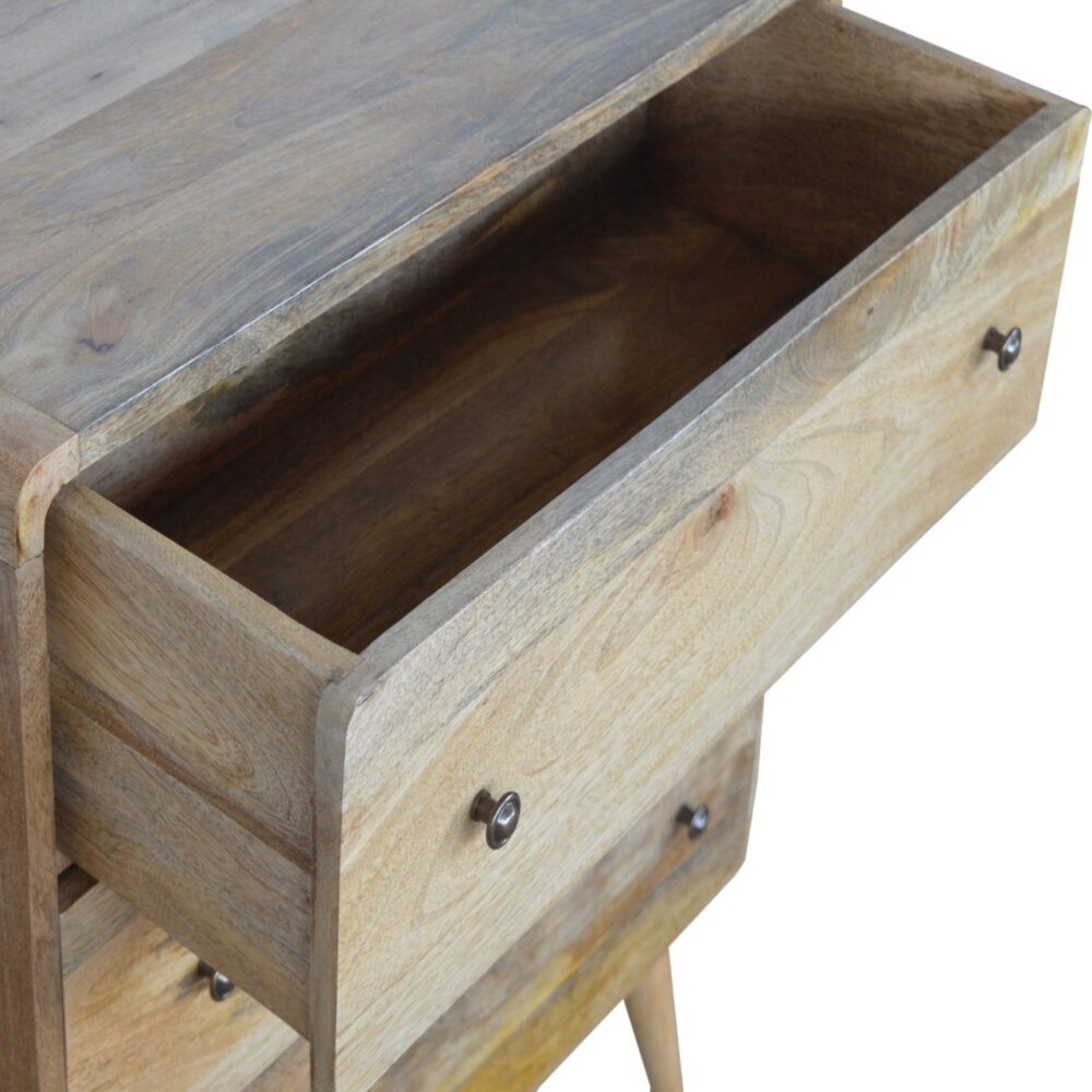 Curved Oak-ish Chest for resell