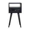 Mini Ash Black Bedside for resale