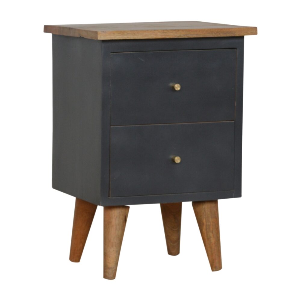 Charcoal Black Hand Painted Bedside wholesalers
