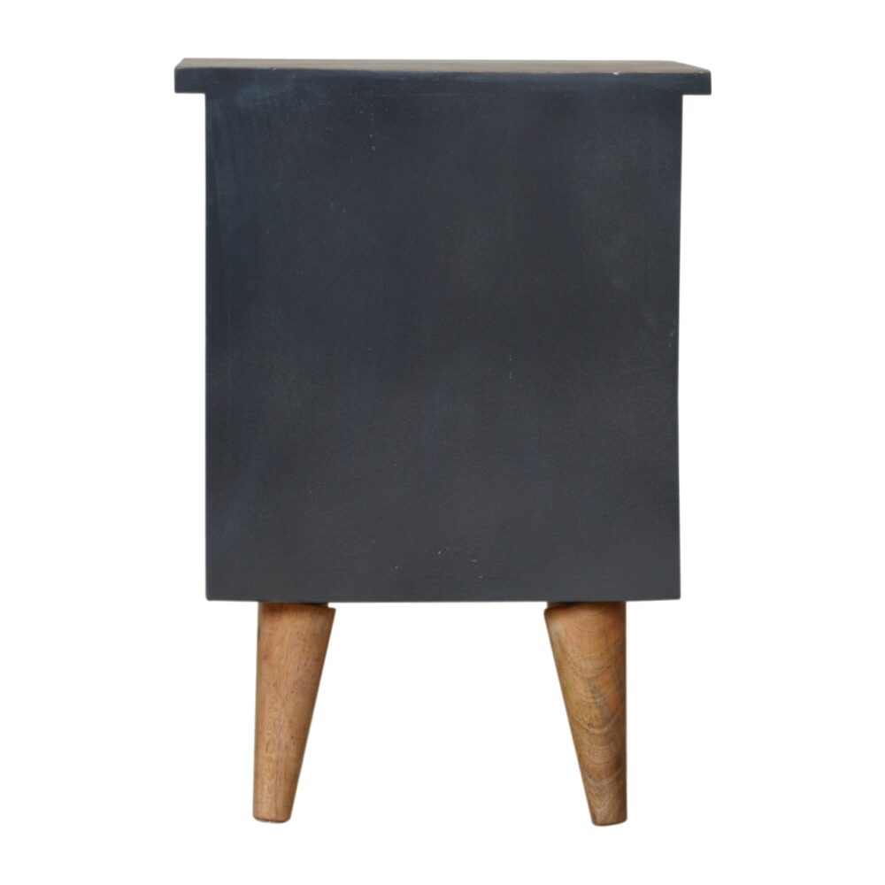 bulk Charcoal Black Hand Painted Bedside for resale