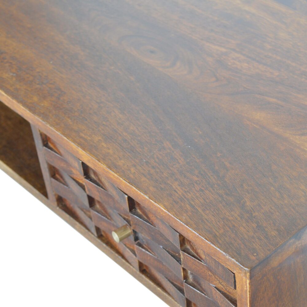 wholesale Tile Carved Chestnut Writing Desk for resale