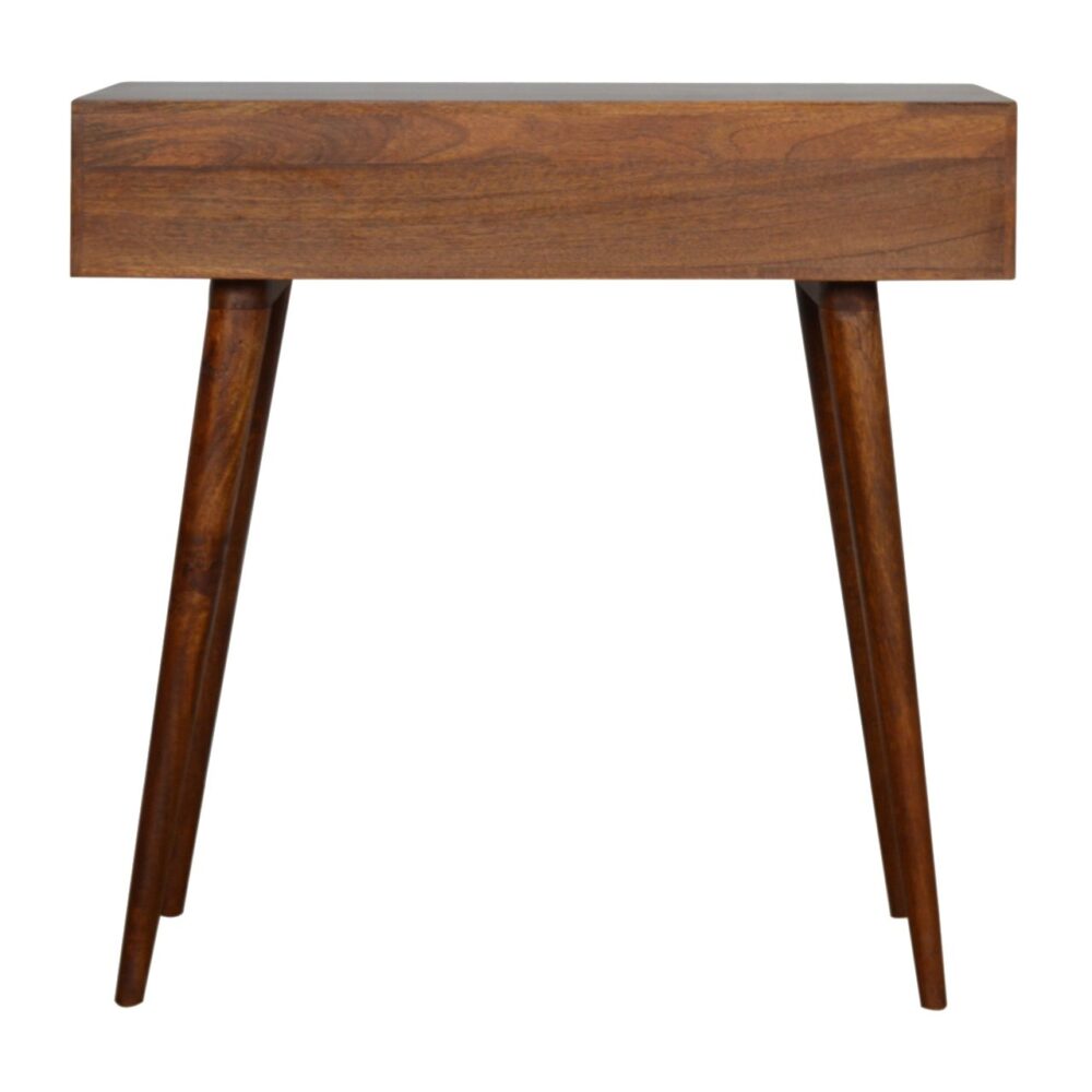 bulk Tile Carved  Chestnut Console Table for resale