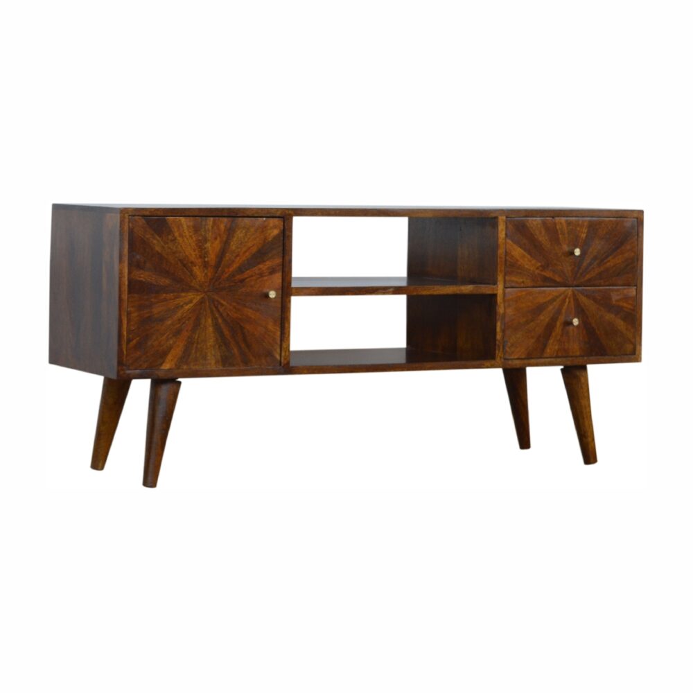 wholesale Chestnut Sunrise Entertainment Unit for resale