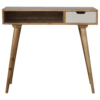 bulk Writing Desk with White Hand Painted Drawer for resale