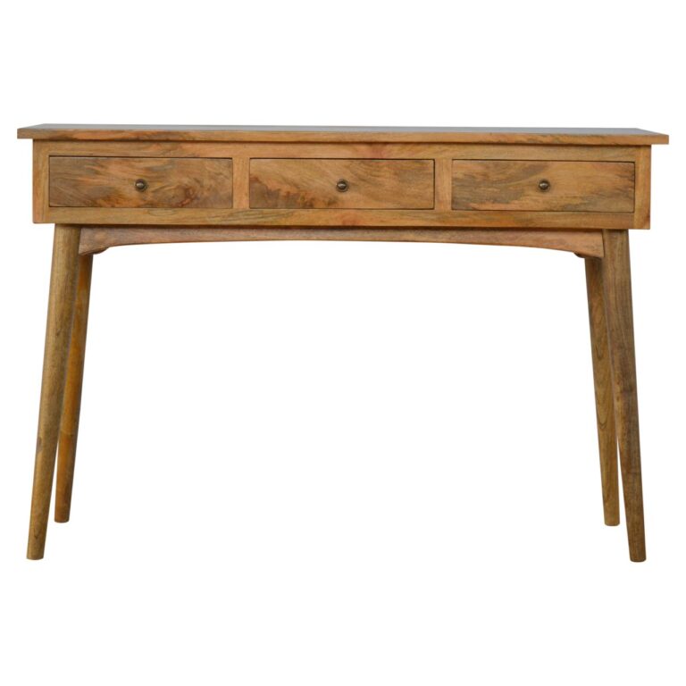 Nordic Style Console Table with 3 Drawers for resale