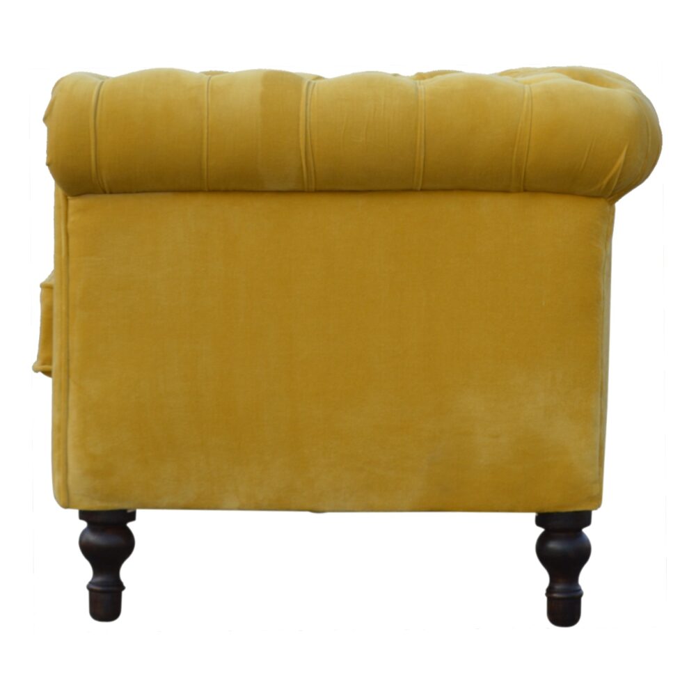 Mustard Velvet Chesterfield Sofa for wholesale