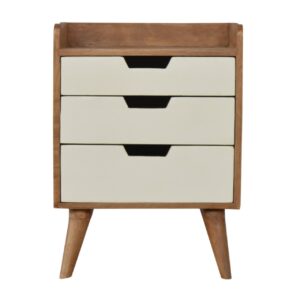 White Painted Bedside Table for resale