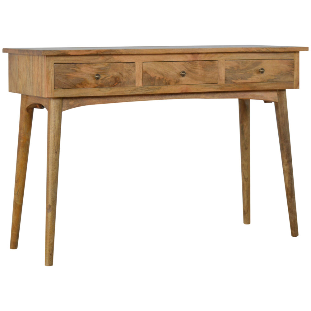 Nordic Style Console Table with 3 Drawers wholesalers