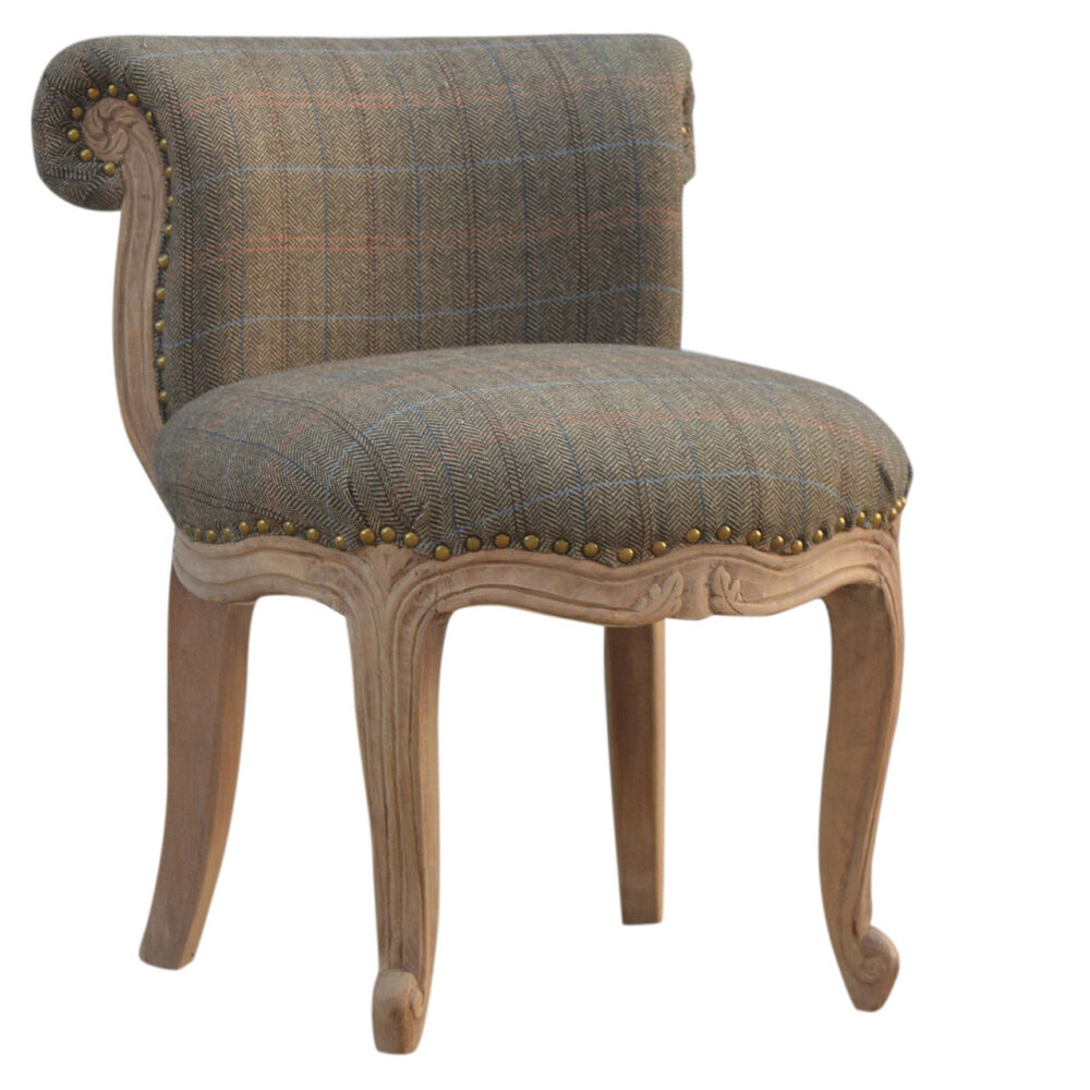 Small Multi Tweed French Chair wholesalers