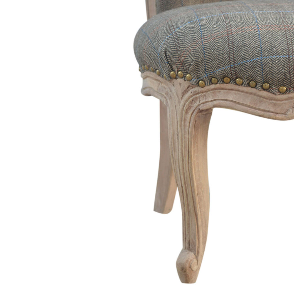 wholesale Small Multi Tweed French Chair for resale