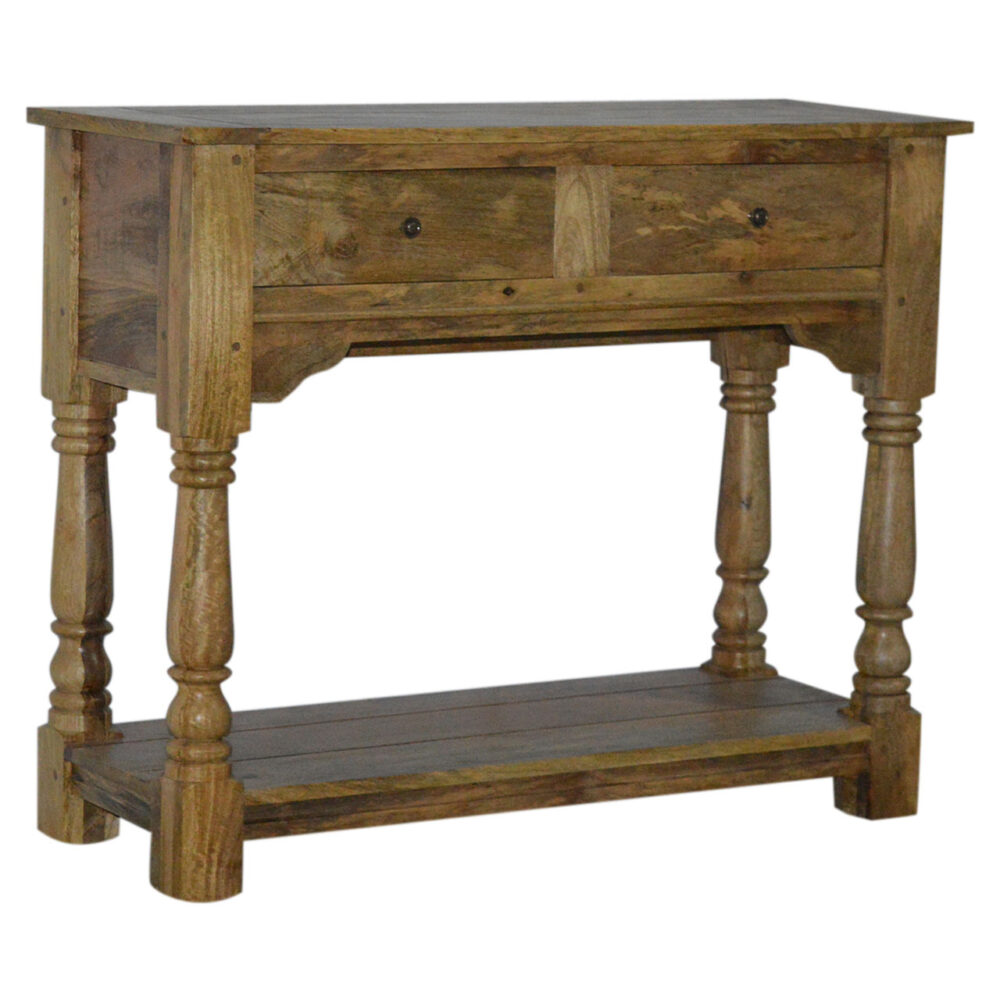 Console Table with 2 Drawers and Turned Legs wholesalers