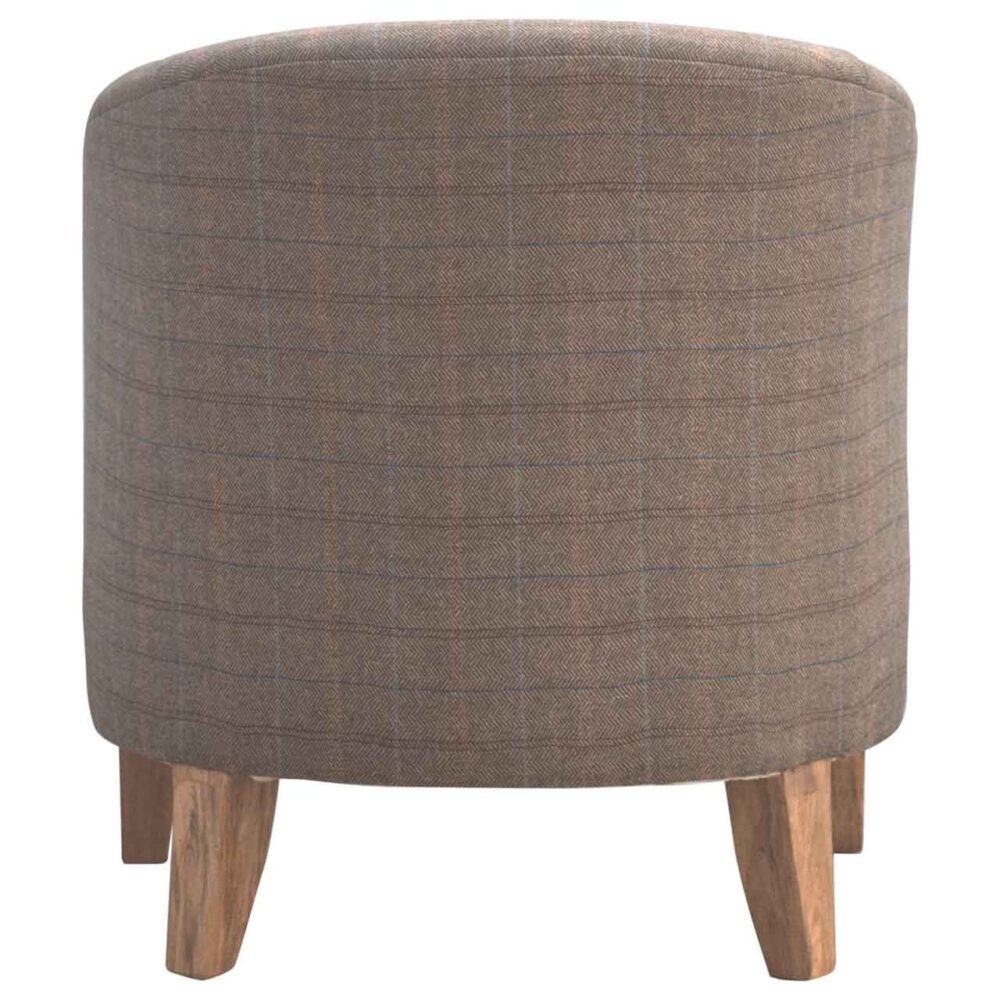 Upholstered Tweed Tub Chair for wholesale
