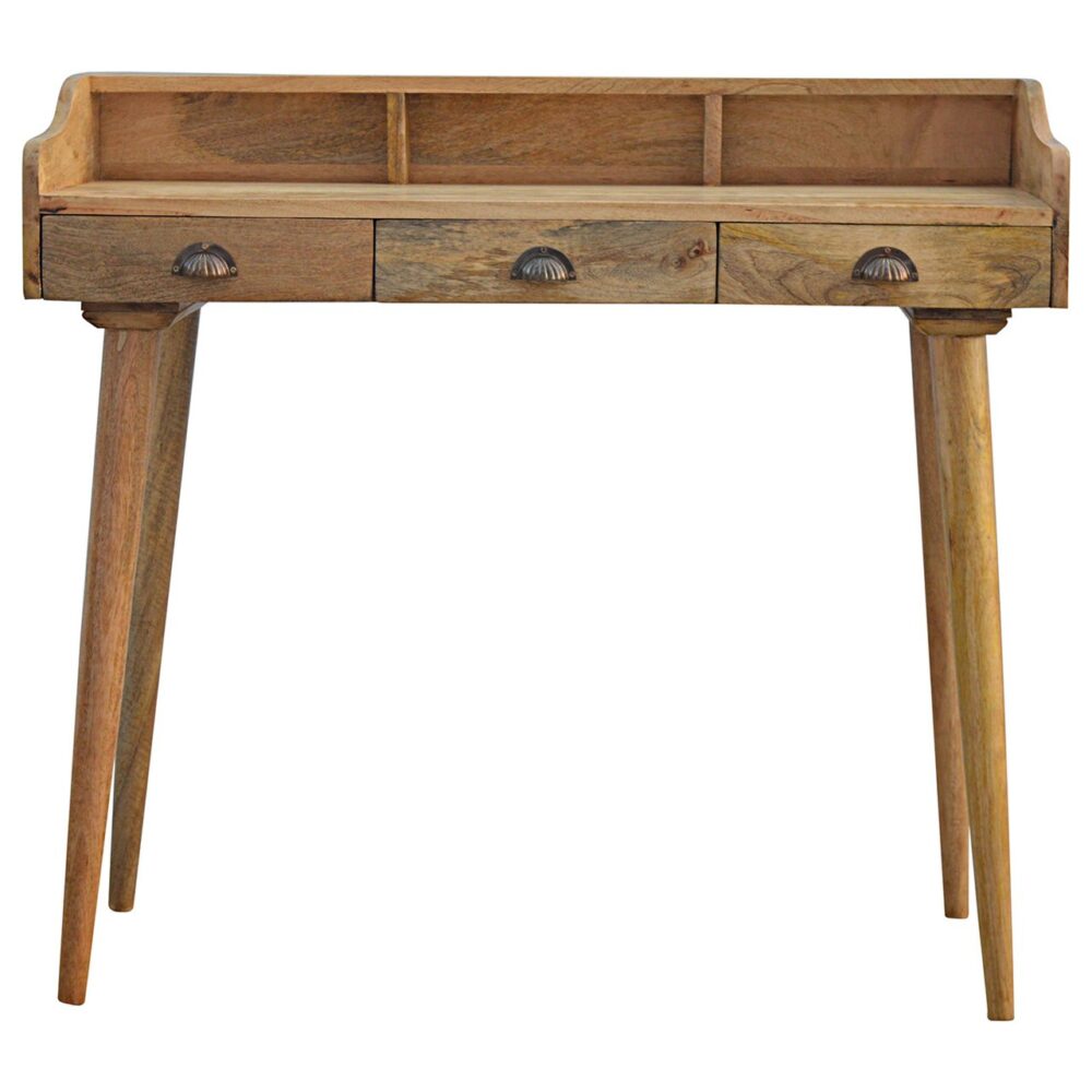 Nordic Style Gallery Back Writing Desk for resale