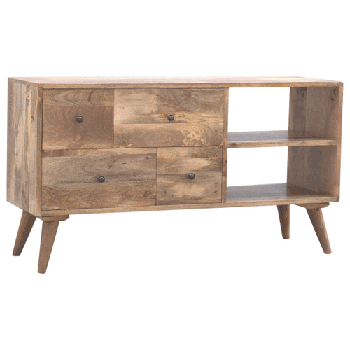 Nordic Style Multi Drawer Media Unit for wholesale