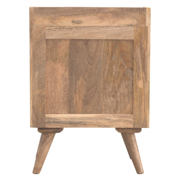 Gallery Back Nightstand with 3 Drawers for wholesale