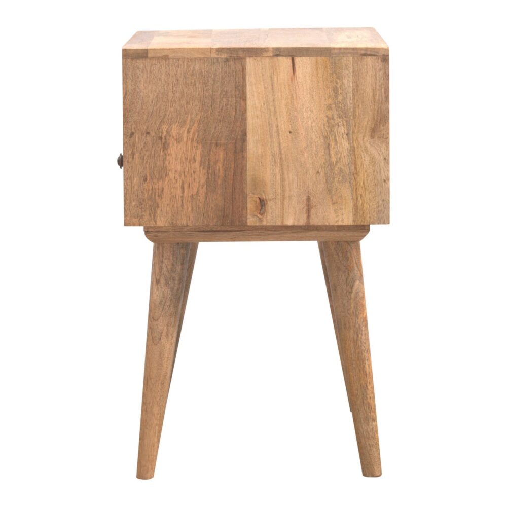 Modern Solid Wood Nightstand with Open Slot for resell