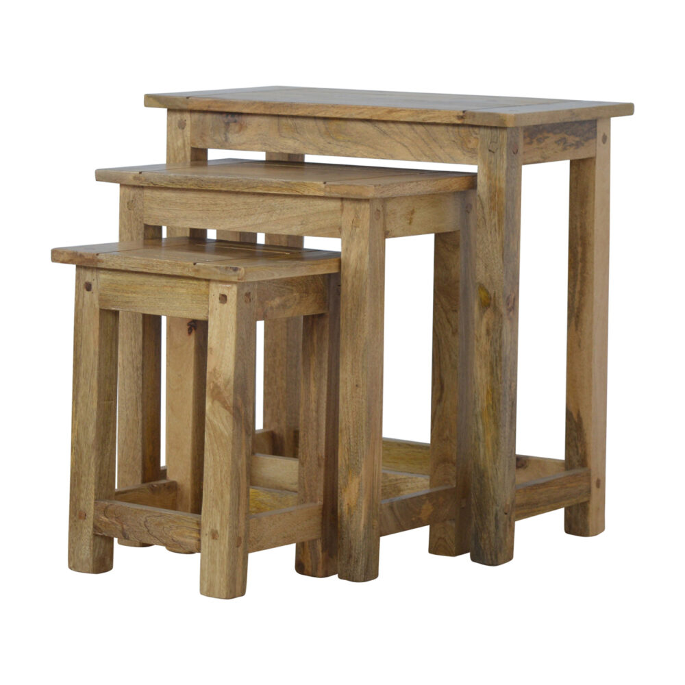 Country Style Nesting Tables dropshipping