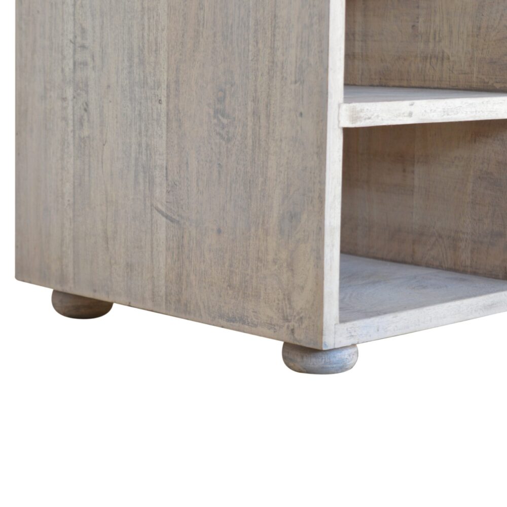 wholesale Buffalo Hide Acid Wash Shoe Cabinet for resale