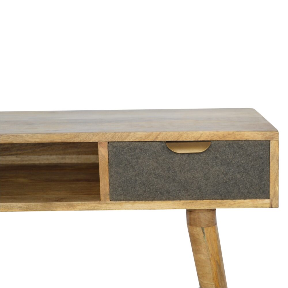 Grey Tweed Writing Desk dropshipping