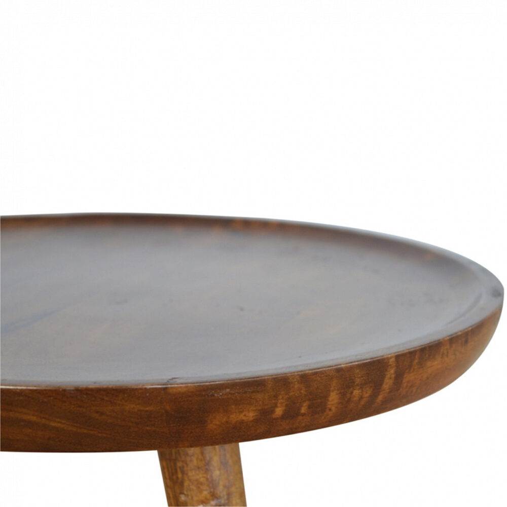 wholesale IN2045 - Chestnut Tray Nesting Stools for resale