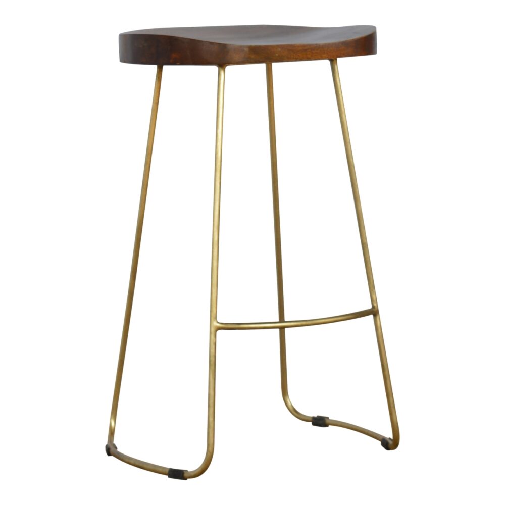 wholesale IN251 - Gold Iron Bar Stool for resale