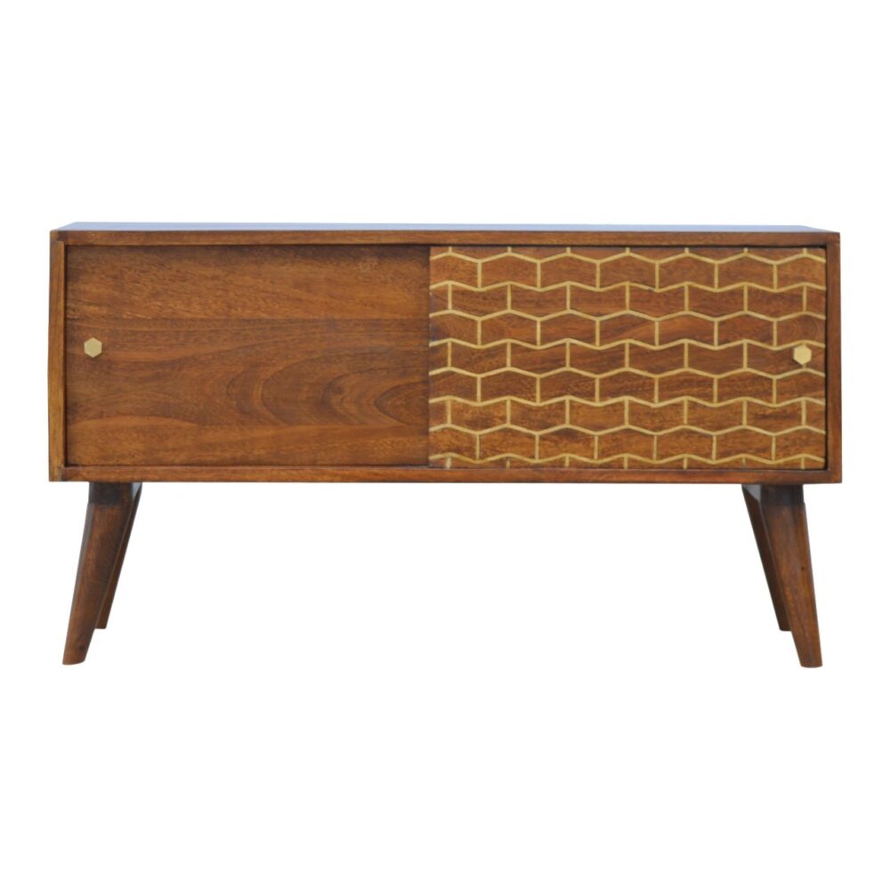 Gold Art Pattern Sideboard for resale