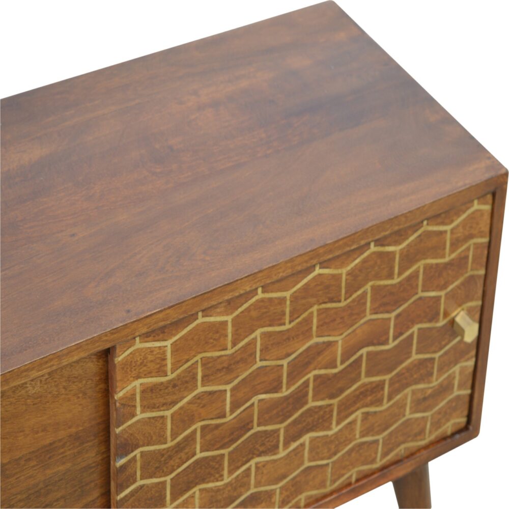 Gold Art Pattern Sideboard for resell