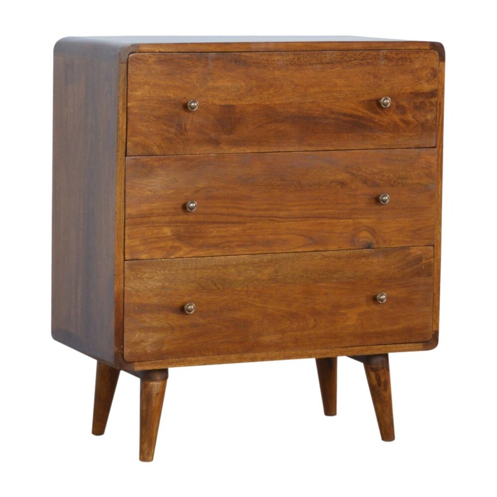 Curved Chestnut Chest wholesalers