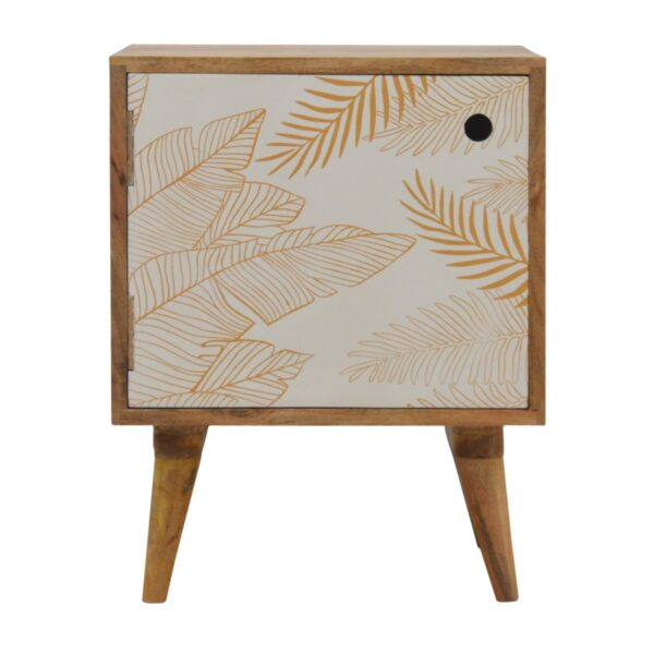 Leaf Screen Printed Bedside for resale