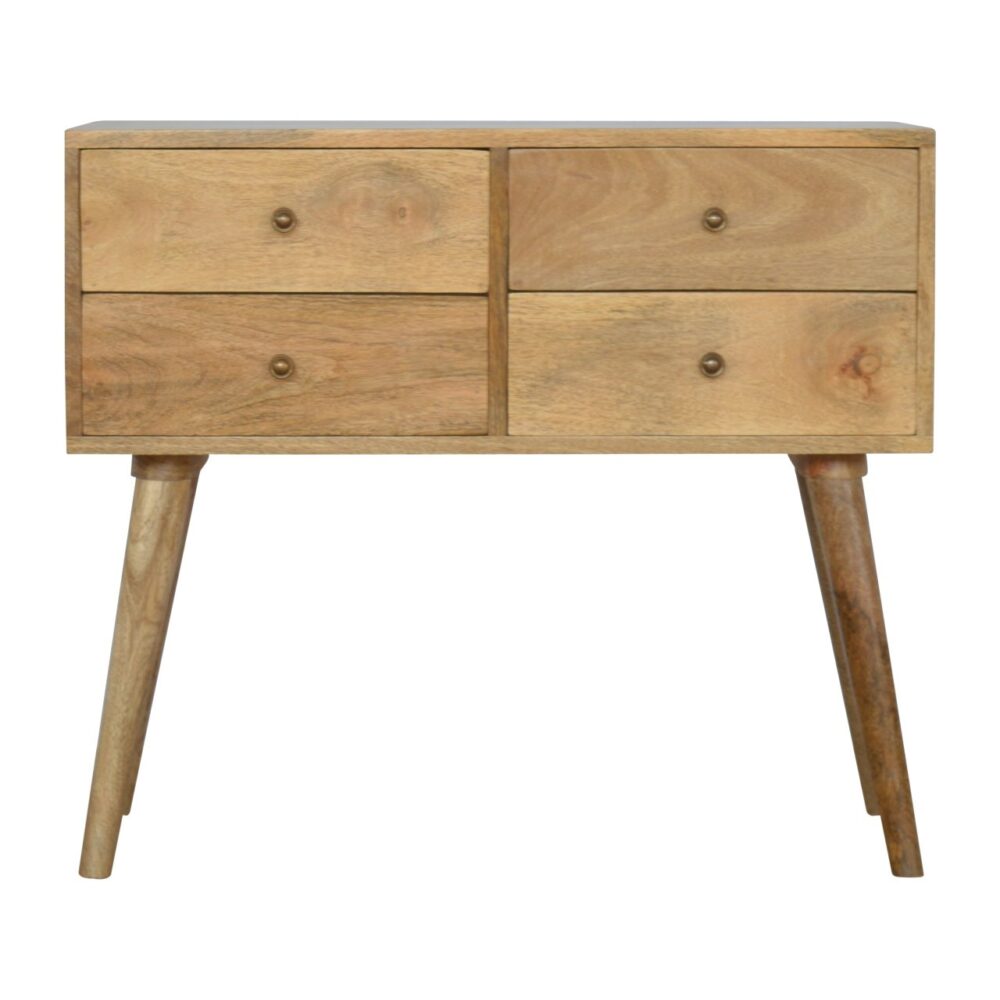 Nordic Style Console Table with 4 Drawers for resale