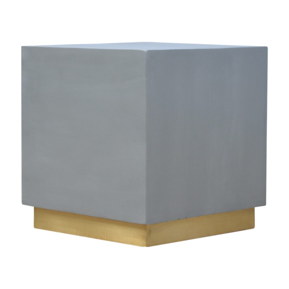 wholesale Sleek Cement Occasional Footstool for resale