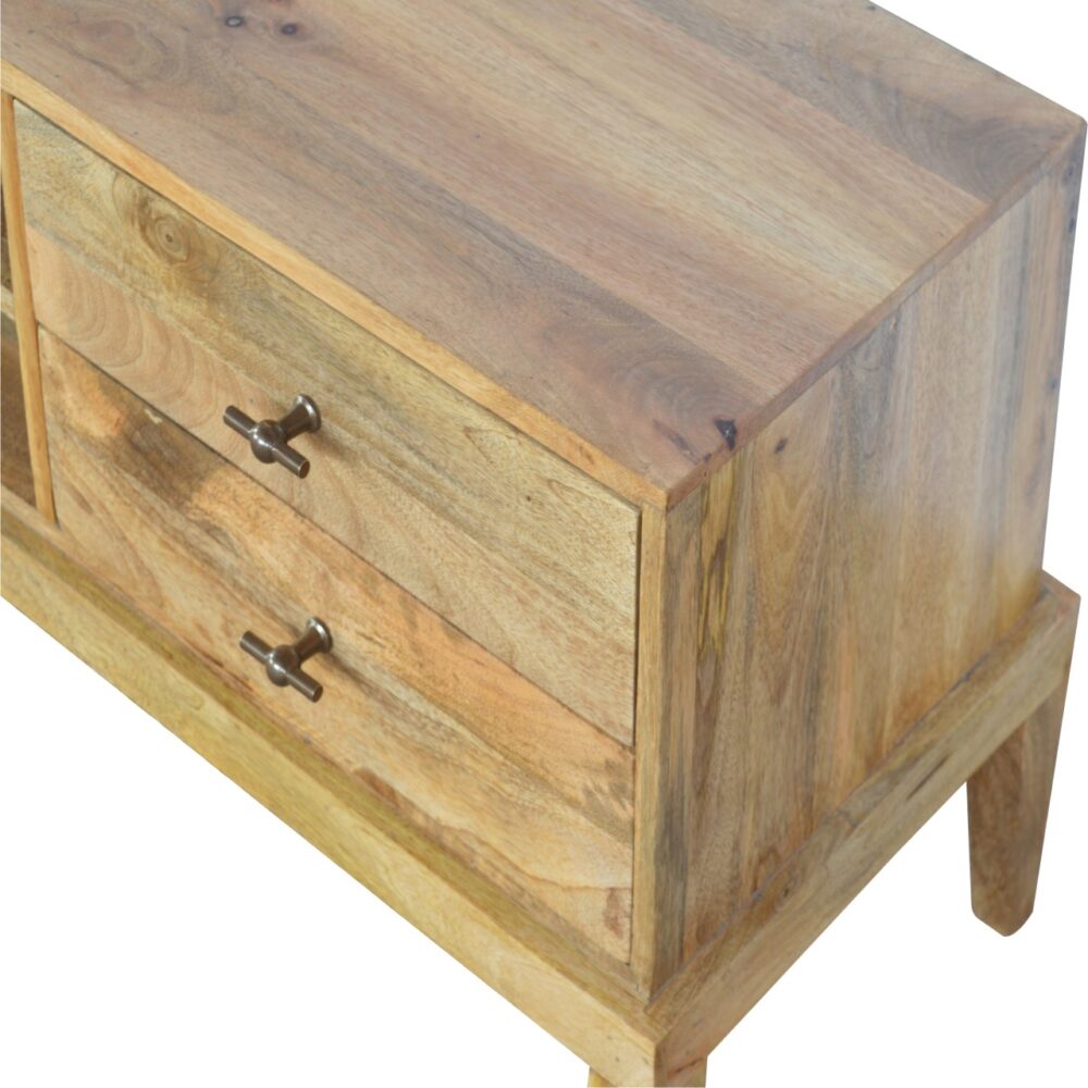 wholesale IN530 - Solid Wood Media Unit with T-Bar Knobs for resale
