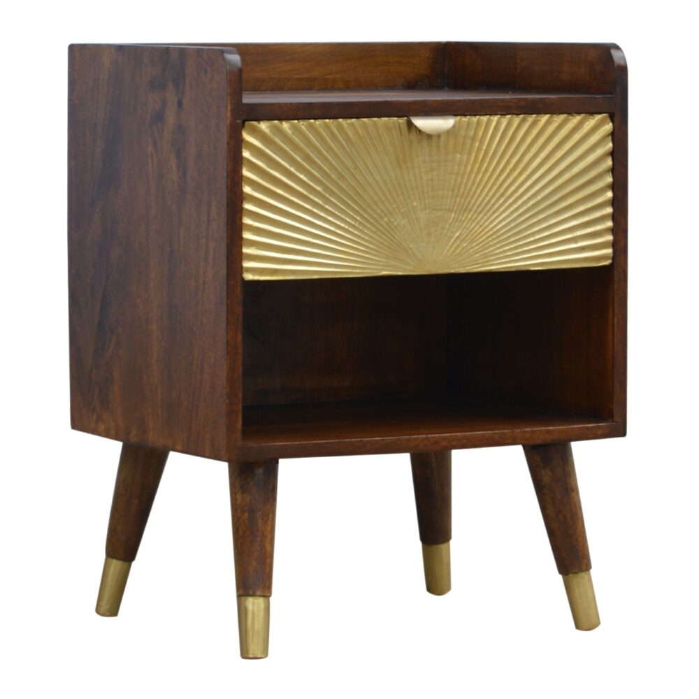 Manila Gold 1 Drawer Nightstand wholesalers