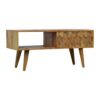 wholesale Pineapple Carved Media Unit with Sliding Door for resale