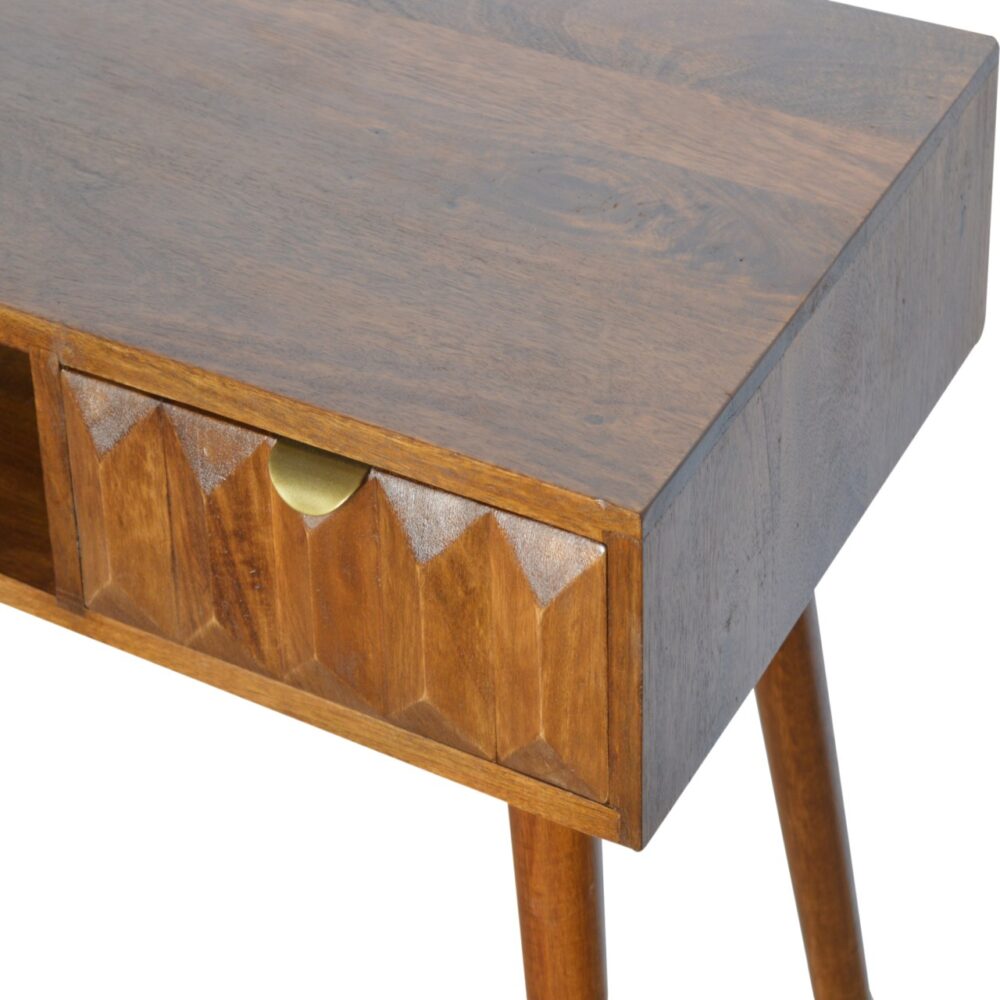IN693 - Chestnut Prism Writing Desk dropshipping