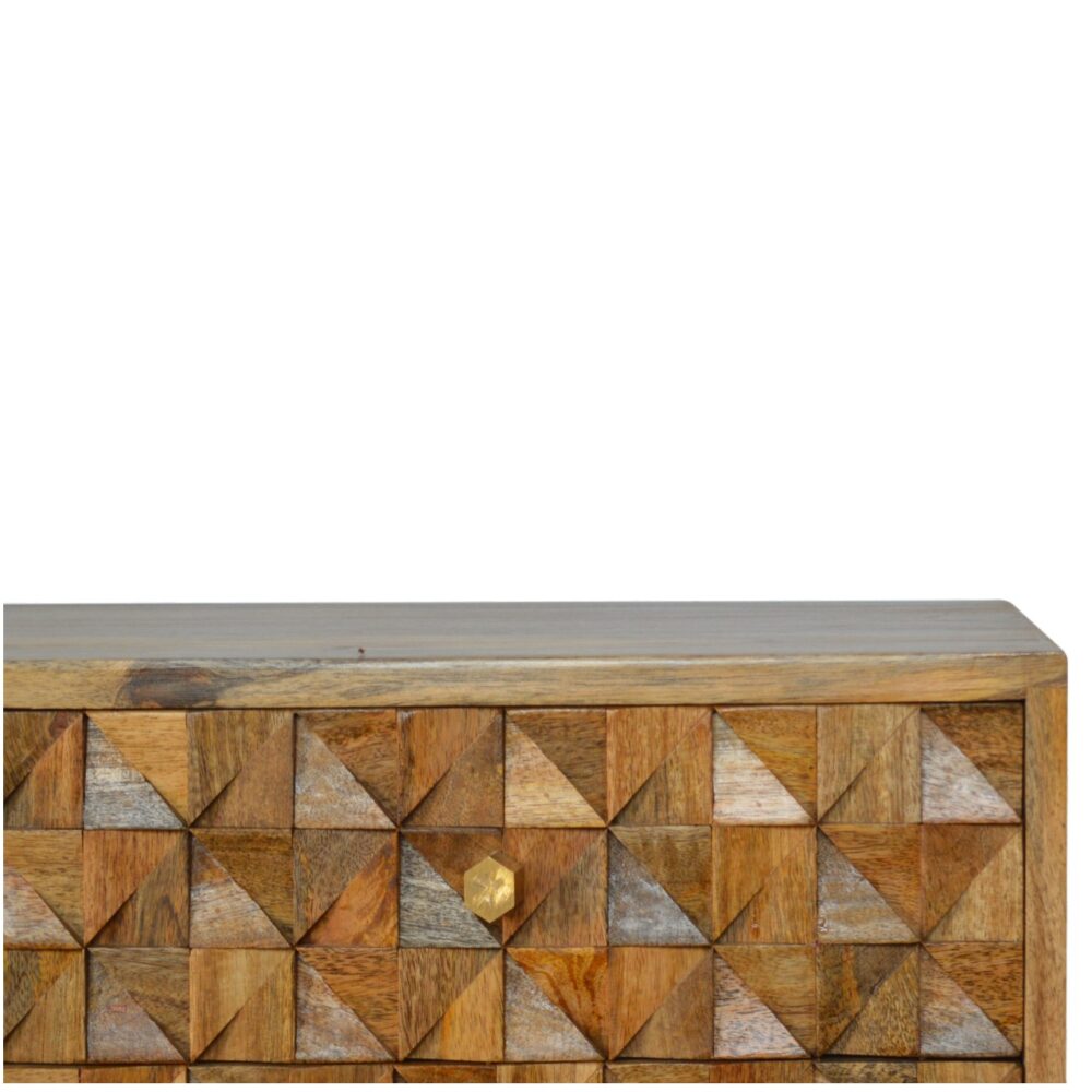 Diamond Carved Media Unit dropshipping