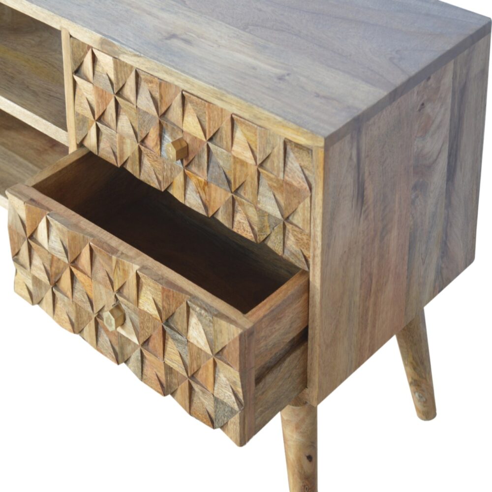 wholesale Diamond Carved Media Unit for resale