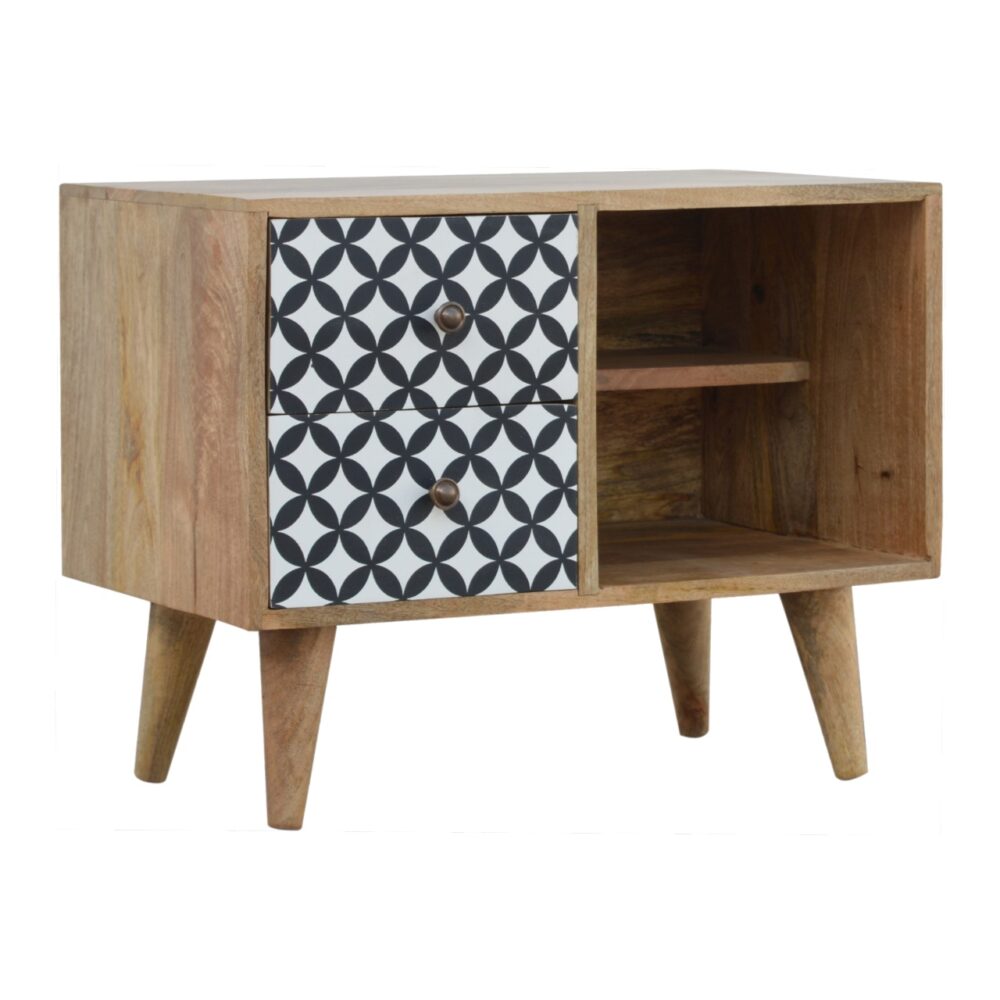 IN727 - District Diamond Patterned Mini Cabinet wholesalers
