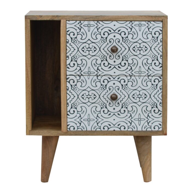 IN729 - Artea Porcelain Pattern Mini Cabinet for resale