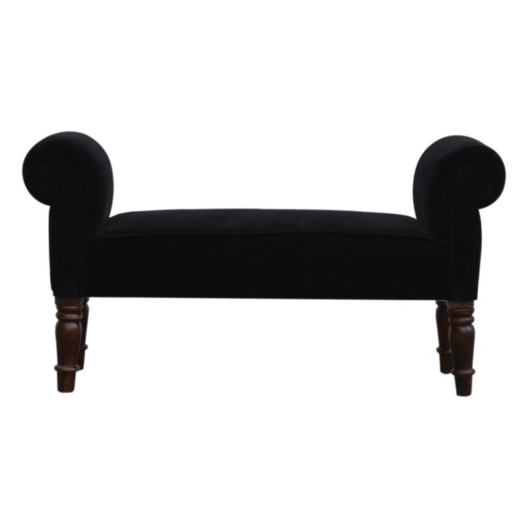 Black Velvet Bench for resale