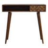 Chestnut Diamond Carved Writing Desk for resale