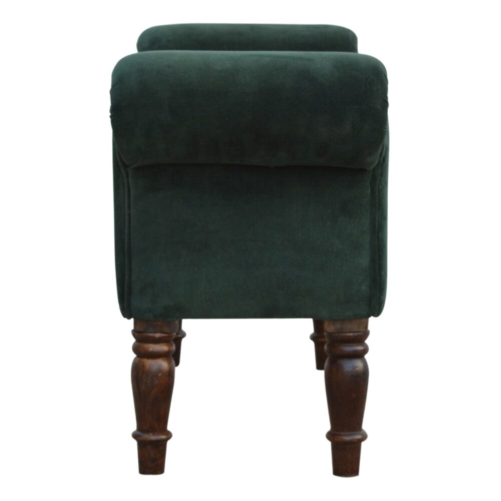 bulk Emerald Velvet Bench for resale