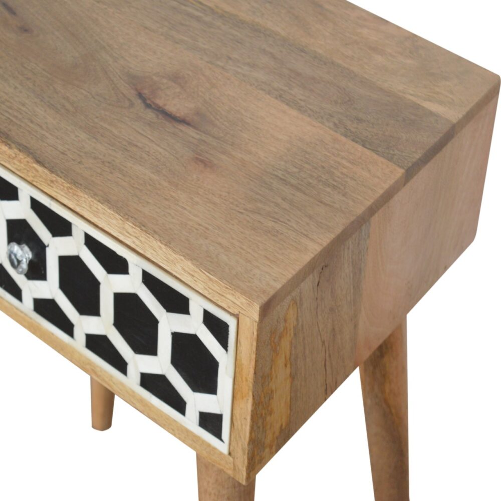 Bone Inlay Bedside for resell