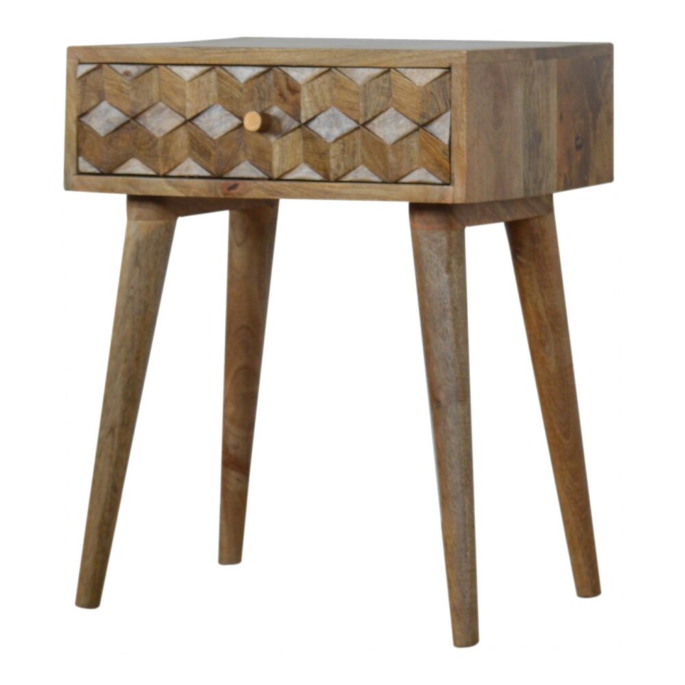 Cube Carved Bedside wholesalers